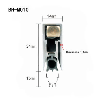 650 мм скрытые автоматические дверные уплотнители