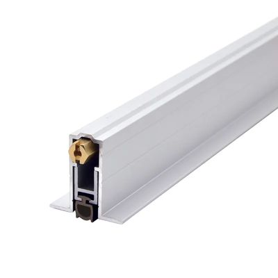 Скрытый тип установки Алюминиевые автоматические двери Нижняя уплотнения Высокая долговечность