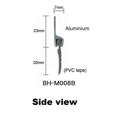 Винт исправил прокладка уплотнения двери высоты 43mm нижняя с резиной PVC