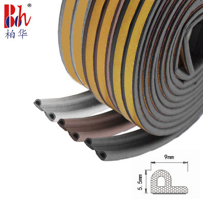 форма p уплотнений 9x5.5mm EPDM резиновая Weatherstrips для двери и окна