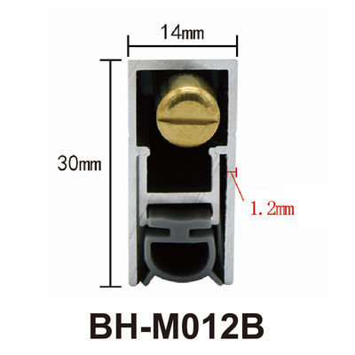 14*30mm автоматическое дно двери герметизирует алюминиевый сплав падают вниз уплотнения для дверок топки