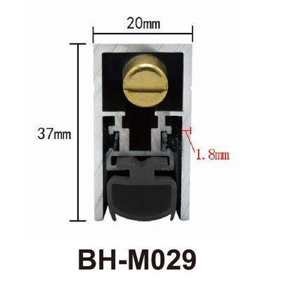 20*37mm скрытые уплотнения стреловидности двери нижние подковообразные для деревянной двери